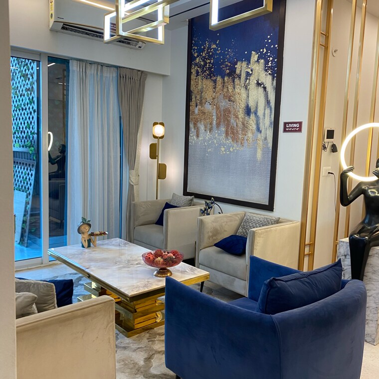 Living Room, sikka-karnam-greens 2.5 Bedroom 1265 Sq.Ft. Apartment In Garhi Village Noida 9054530