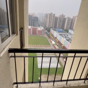 Balcony in 2 BHK Apartment at Amrapali Dream Valley, Amrapali Dream Valley – for Sale
