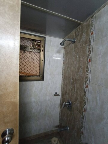 Bathroom in 2 BHK Apartment at Raj Rudraksha, Dahisar East – for Rent