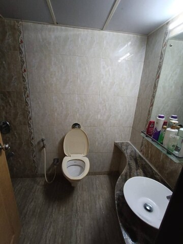 Bathroom in 2 BHK Apartment at Raj Rudraksha, Dahisar East – for Rent