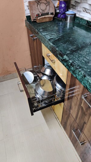 Kitchen in 2 BHK Apartment at New Town Action Area 1 – for Sale