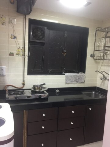 Kitchen in 1 BHK Apartment at Neha Galaxy, Prabhadevi – for Rent