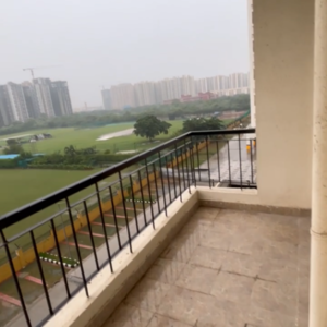 Balcony in 3 BHK Apartment at Amrapali Dream Valley, Amrapali Dream Valley – for Sale