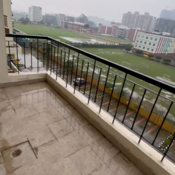 Balcony in 3 BHK Apartment at Amrapali Dream Valley, Amrapali Dream Valley – for Sale