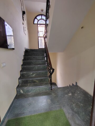 Staircase in 3 BHK Builder Floor at Shivalik Colony – for Rent