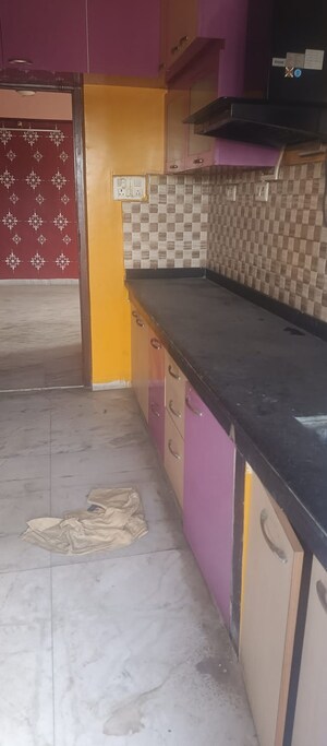 Kitchen in 3 BHK Apartment at Agate Akash, New Town – for Sale