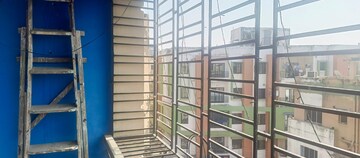 Staircase in 3 BHK Apartment at Agate Akash, New Town – for Sale