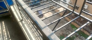 Balcony in 3 BHK Apartment at Agate Akash, New Town – for Sale