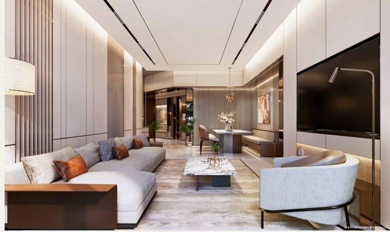 Living Room, rustomjee-crescent 3 Bedroom 1648 Sq.Ft. Apartment In Pali Hill Mumbai 9054578