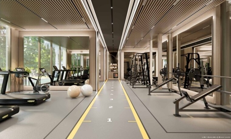 Gym, rustomjee-crescent 3 Bedroom 1648 Sq.Ft. Apartment In Pali Hill Mumbai 9054578