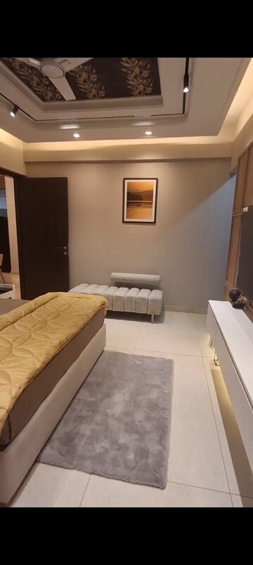 Living Room in 3.5 BHK Penthouse at Aerocity – for Sale