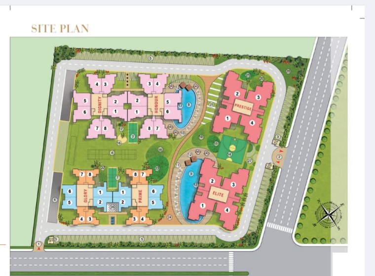 Master Plan, imperia-armada 2 Bedroom 900 Sq.Ft. Apartment In Sector 25 Yamuna Expressway Greater Noida 9054603