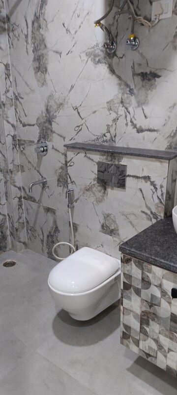 Bathroom in 3 BHK Builder Floor at Saket – for Sale