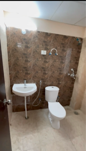 Bathroom in 3 BHK Apartment at Amrapali Dream Valley, Amrapali Dream Valley – for Sale