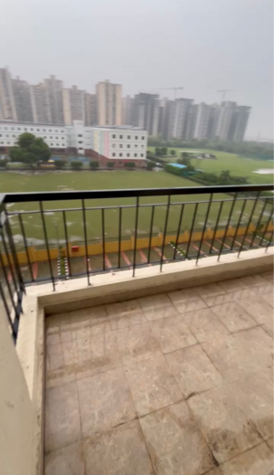 Balcony in 3 BHK Apartment at Amrapali Dream Valley, Amrapali Dream Valley – for Sale