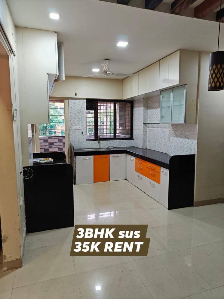 Kitchen, parth-nilay 2 Bedroom 850 Sq.Ft. Apartment In Sus Pune 9054642