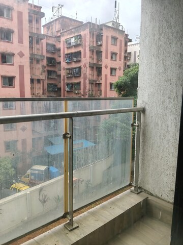 Balcony in 3 BHK Apartment at Hubtown Hill Crest, Andheri East – for Rent