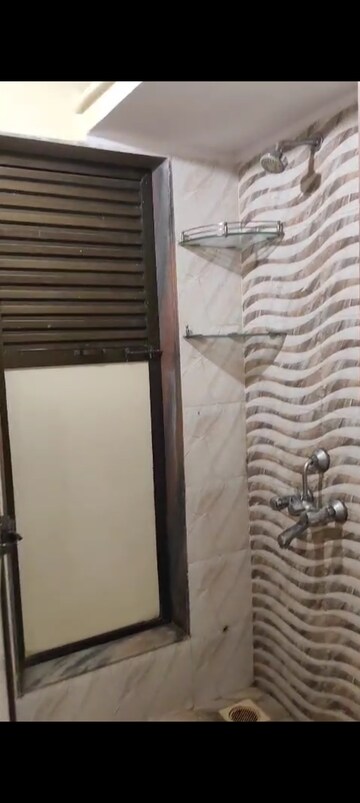 Bathroom in 1 BHK Apartment at Kapila CHS, Prabhadevi – for Rent