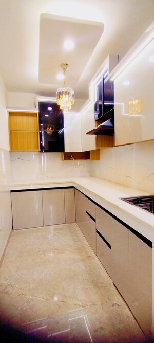 Kitchen in 3 BHK Builder Floor at Uttam Nagar – for Sale