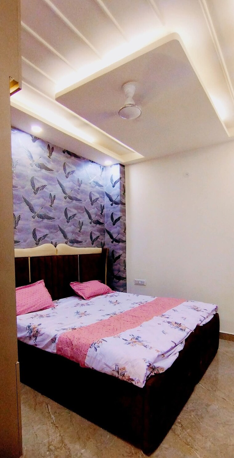 Bedroom, uttam nagar 3 Bedroom 850 Sq.Ft. Builder Floor In Uttam Nagar Delhi 9054673