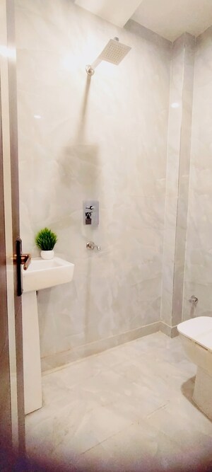 Bathroom in 3 BHK Builder Floor at Uttam Nagar – for Sale