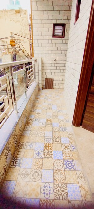 Balcony in 3 BHK Builder Floor at Uttam Nagar – for Sale