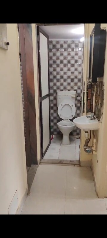 Bathroom in 1 BHK Apartment at Kapila CHS, Prabhadevi – for Rent