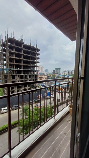 Balcony in 2 BHK Apartment at Dev Ashoka Apartment, Vartak Nagar – for Rent