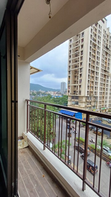Balcony in 2 BHK Apartment at Dev Ashoka Apartment, Vartak Nagar – for Rent