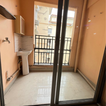 Staircase in 2 BHK Apartment at Ideal Enclave Rajarhat New Town, Bablatala – for Rent