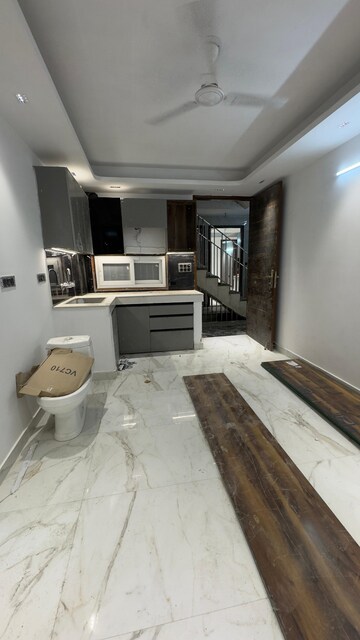 Kitchen in 1 BHK Builder Floor at Palm Residency Chhatarpur, Chattarpur – for Rent
