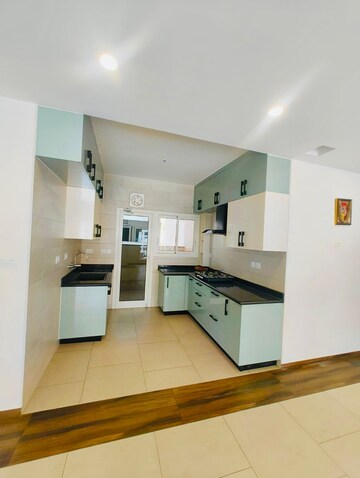 Kitchen in 3 BHK Apartment at Sobha Windsor, Whitefield – for Rent