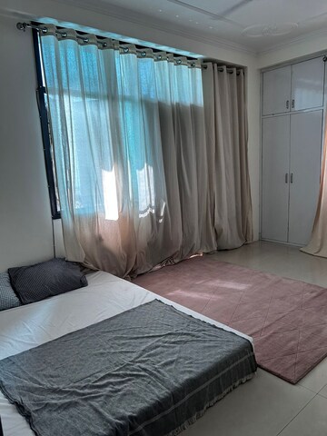Bedroom in 1 BHK Builder Floor at Palm Residency Chhatarpur, Chattarpur – for Rent