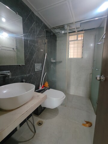 Bathroom in 2 BHK Apartment at Indiabulls One Indiabulls, Pokhran Road No Two – for Rent