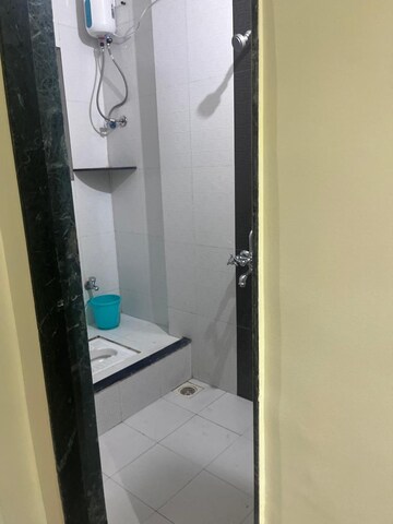 Bathroom in 2 BHK Apartment at Ratna Heritage, Kalewadi – for Rent