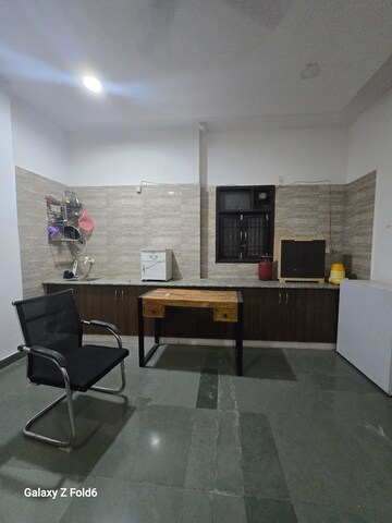 Kitchen in 1 BHK Builder Floor at Palm Residency Chhatarpur, Chattarpur – for Rent