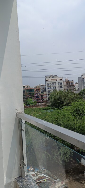 Balcony in 3 BHK Builder Floor at Freedom Fighters Enclave – for Rent