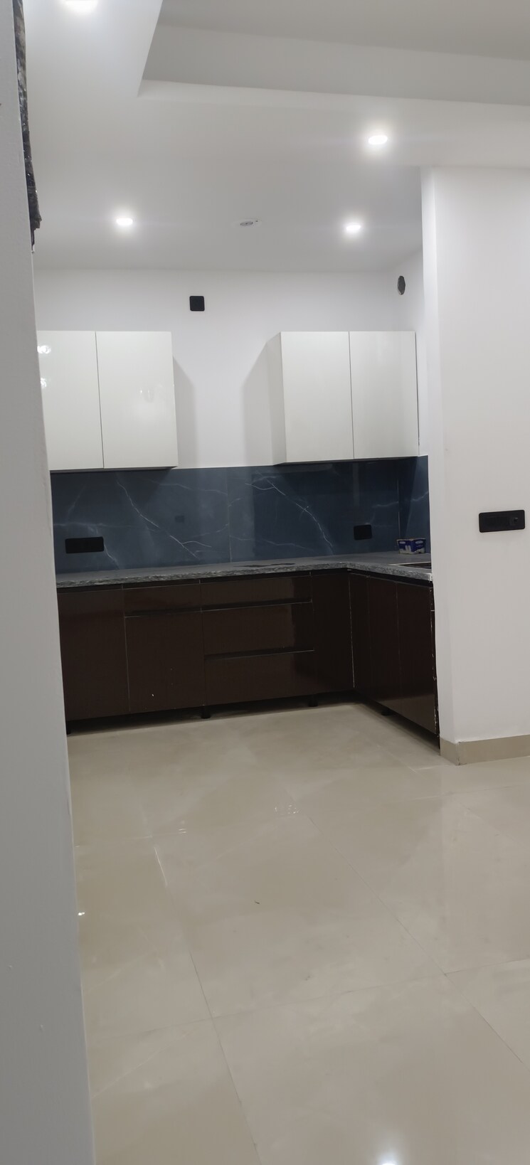Kitchen, freedom fighters enclave 3 Bedroom 1150 Sq.Ft. Builder Floor In Freedom Fighters Enclave Delhi 9054823