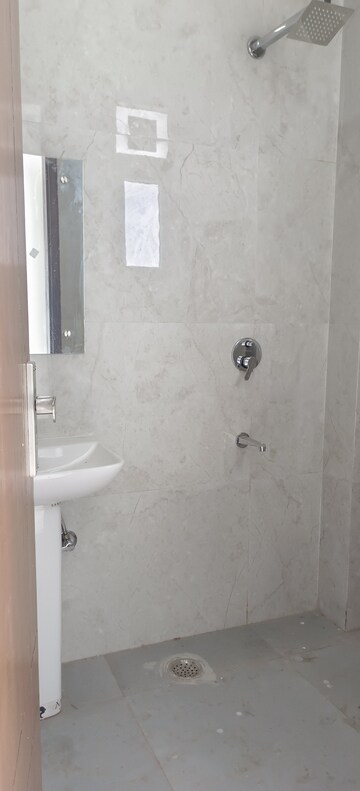 Bathroom in 3 BHK Builder Floor at Freedom Fighters Enclave – for Rent