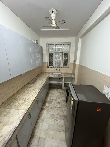 Kitchen in 3 BHK Builder Floor at Ansal Sushant Lok I, Sector 43 – for Rent