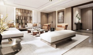 Bedroom in 5 BHK Apartment at Rustomjee The Panorama, Pali Hill – for Sale