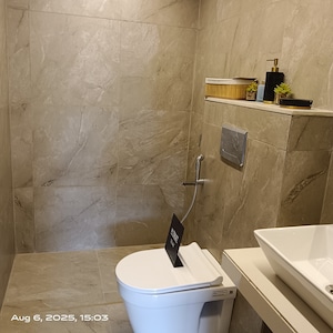 Bathroom in 2 BHK Apartment at Kiran Swastik, Sus – for Sale