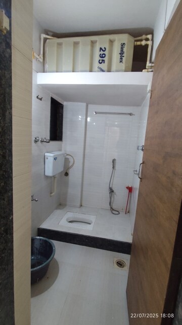 Bathroom in 1 BHK Apartment at NG Shelter, Mira Road – for Rent