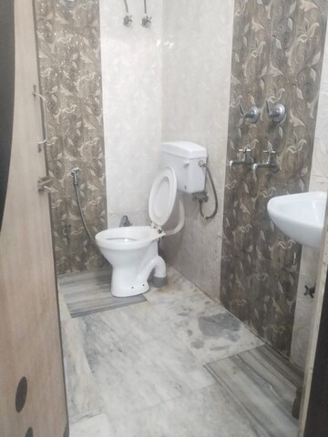 Bathroom in 1 RK Builder Floor at Saket – for Rent