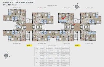 Master Plan in 2 BHK Apartment at Purva Palm Beach, Hennur Road – for Rent