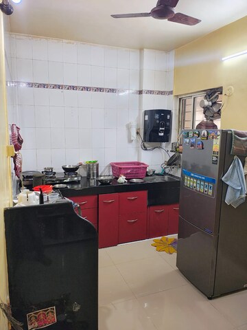 Kitchen in 1 BHK Apartment at Gulmohar Symphony, Kharadi – for Rent