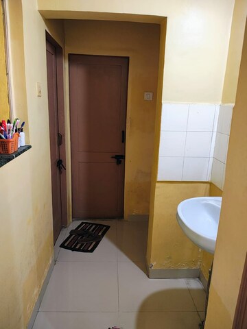 Bathroom in 1 BHK Apartment at Gulmohar Symphony, Kharadi – for Rent