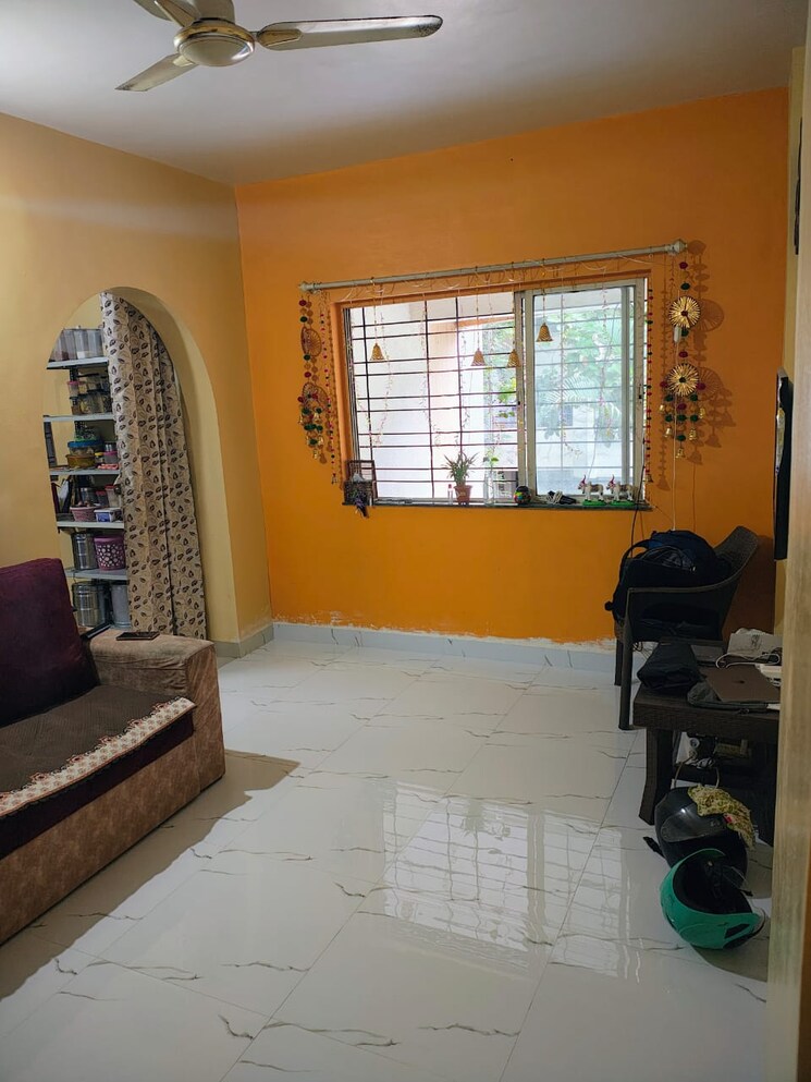 Living Room, gulmohar-symphony 1 Bedroom 650 Sq.Ft. Apartment In Kharadi Pune 9054943