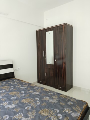 Bedroom in 2 BHK Apartment at Paranjape Trident Towers, Wakad – for Rent