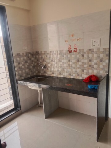 Kitchen in 1 BHK Apartment at Ornate Galaxy, Naigaon East – for Sale